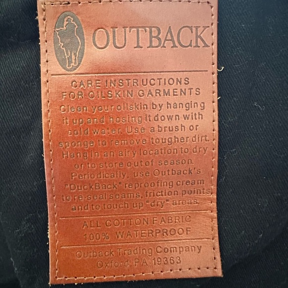 Outback Trading Black Duster Jacket, Size M - Picture 3 of 6